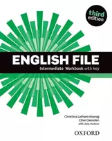 KNYGA Clive Oxenden English File third edition: Intermediate: Workbook with key