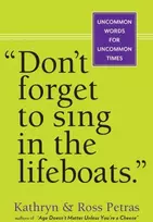 KNYGA Kathryn Petras Don't Forget To Sing In The Lifeboats (U.S edition)