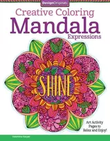 KNYGA Valentina Harper Creative Coloring Mandala Expressions