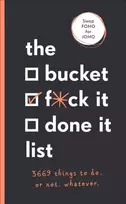 KNYGA Sara Kinninmont Bucket, F*ck it, Done it List