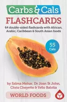 KNYGA Salma Mehar Carbs & Cals Flashcards WORLD FOODS