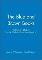 KNYGA Ludwig Wittgenstein Mėlyna and Brown Books