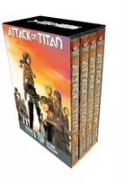 KNYGA Attack On Titan Season 1 Part 1 Manga Box Set