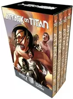 KNYGA Attack On Titan Season 2 Manga Box Set