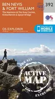 KNYGA Bookshop Ben Nevis and Fort William, the Mamores and the Pilkas Corries, Kinlochleven and Spean Bridge