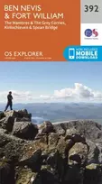 KNYGA Bookshop Ben Nevis and Fort William, the Mamores and the Pilkas Corries, Kinlochleven and Spean Bridge