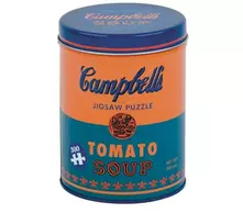 KNYGA Mudpuppy Andy Warhol Soup Can Oranžinis 300 Piece Puzzle