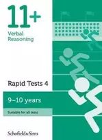 KNYGA Sian Schofield Sims 11+ Verbal Reasoning Rapid Tests Book 4: Year 5, Ages 9-10