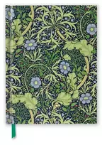 KNYGA Flame Tree Studio William Morris: Seaweed (Blank Sketch Book)