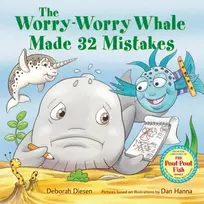 KNYGA Bookshop Worry-Worry Whale Made 32 Mistakes