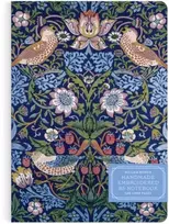 KNYGA Bookshop William Morris Strawberry Thief Handmade Embroidered B5 Journal