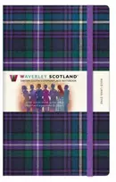 KNYGA Ron Grosset Waverley Scotland Tartan Notebook: Auld Lang Syne Tartan Large Notebook 21cm x 13cm