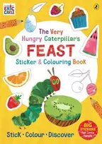 KNYGA Eric Carle The Very Hungry Caterpillar’s Feast Sticker and Colouring Book