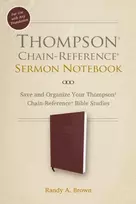 KNYGA Randy Brown Thompson Chain-Reference Sermon Notebook