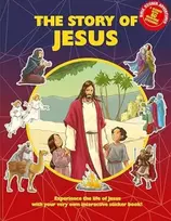 KNYGA Jacob Vium-Olesen Story of Jesus Sticker Book