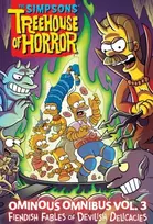 KNYGA Matt Groening Simpsons Treehouse of Horror Ominous Omnibus Vol. 3