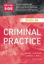 KNYGA Mark Thomas Revise SQE Criminal Practice 2025/26