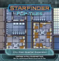 KNYGA Jason Engle Starfinder Flip-Tiles: City Alien Quarter Expansion