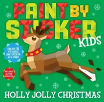 KNYGA Workman Publishing Paint by Sticker Kids: Holly Jolly Christmas