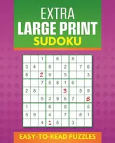 KNYGA Bookshop Extra Large Print Sudoku