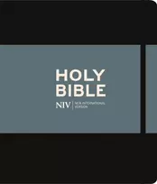KNYGA NIV Journalling Juodas Hardback Bible