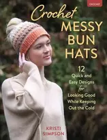 KNYGA Kristi Simpson Crochet Messy Bun Hats