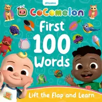 KNYGA Bookshop CoComelon First 100 Words Lift-the-Flap Book