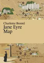 KNYGA Bookshop Charlotte Bronte, Jane Eyre Map