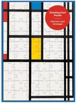 KNYGA Bookshop MoMA Mondrian Greeting Card Puzzle