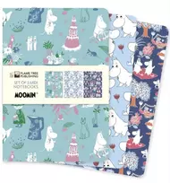 KNYGA Flame Tree Studio Moomin Classics Set of 3 Midi Notebooks