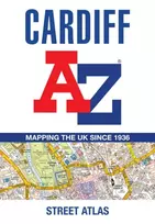 KNYGA A Z Maps Cardiff A-Z Street Atlas