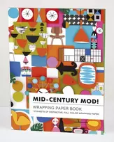 KNYGA DAVIES Mid-Century Mod! Wrapping Paper Book