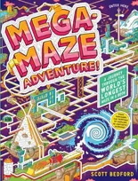 KNYGA Scott Bedford Mega-Maze Adventure! (Maze Activity Book for Kids Ages 7+)