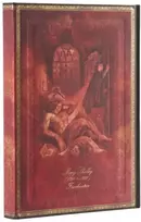 KNYGA paperblanks Mary Shelley, Frankenstein (Embellished Manuscripts Collection) Ultra Lined Hardback Journal (Wrap Closure)