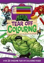 KNYGA Marvel Entertainment Marvel Avengers Hulk: Tear Off Colouring