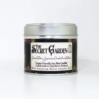 KNYGA Bookshop Secret Garden- Scented Soy Candle- Sweetpea, Jasmine, Orchid and Pine