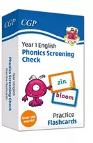 KNYGA Cgp Books Phonics Screening Check Flashcards - for the Year 1 test