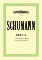 KNYGA Max Friedlaender 34 Duets for 2 Voices and Piano (German Language)
