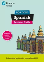 KNYGA Vivien Halksworth Pearson Revise AQA GCSE Spanish Revision Guide incl. audio, quiz & video - for 2026, 2027 exams