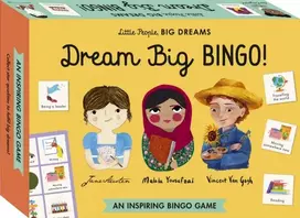 KNYGA VEGARA, MARIA IS Little People, BIG DREAMS: Dream Big BINGO!
