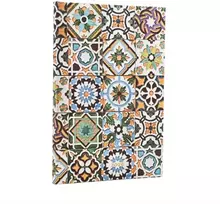 KNYGA paperblanks 2026 Porto (Portuguese Tiles) Maxi 12-month Vertical Hardcover Flexi Dayplanner 2026 (Elastic Band Closure)