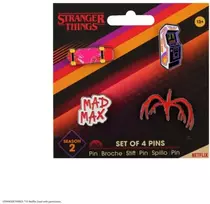 KNYGA Bookshop Pin set of 4 - Stranger Things Season 2