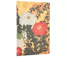 KNYGA paperblanks 2026 Natsu (Rinpa Florals) Maxi 18-month Vertical Hardcover Flexi Dayplanner 2025-2026 (Elastic Band Closure)