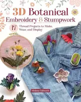KNYGA Bookshop 3D Botanical Embroidery & Stumpwork