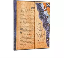 KNYGA paperblanks 2026 Gaudi, The Manuscript of Reus (Embellished Manuscripts Collection) Ultra 18-month Vertical Hardcover Flexi Dayplanner 2025-2026 (Wrap Closure)