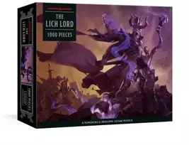 KNYGA Official Dungeons & Dragons Licensed Lich Lord Puzzle
