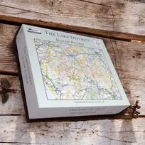 KNYGA Bookshop OS Map 500 Piece Premium Jigsaw Puzzle - Lake District National Park