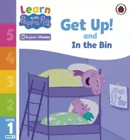 KNYGA Peppa Pig Learn with Peppa Phonics Level 1 Book 4 – Get Up! and In the Bin (Phonics Reader)