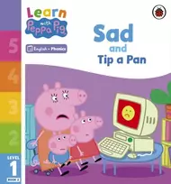 KNYGA Peppa Pig Learn with Peppa Phonics Level 1 Book 2 – Sad and Tip a Pan (Phonics Reader)