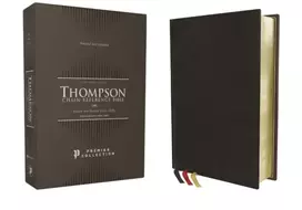 KNYGA Frank Charles Thompson KJV, Thompson Chain-Reference Bible, Premium Goatskin Leather, Juodas, Premier Collection, Art Gilded Edges, Juodas Letter, Comfort Print